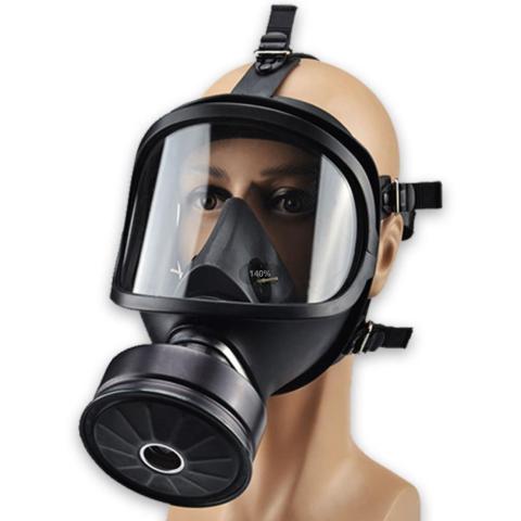 Anti -Toxic Mask Fire, Dust, Anti -Virus Anti -Virus Full -Dressed Filter -Type Police Special